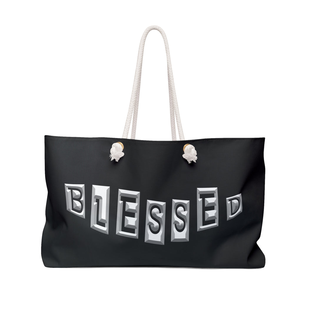 Oversized Weekender Bag (BLESSED)