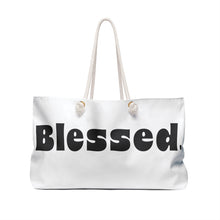 Load image into Gallery viewer, Blessed Weekender Bag — Spacious Faith-Inspired Travel Tote