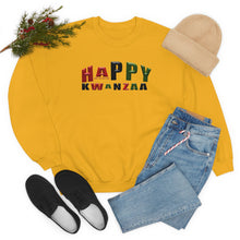 Load image into Gallery viewer, HAPPY KWANZA HOLIDAY SWEATSHIRT