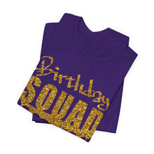 Load image into Gallery viewer, Birthday Girl (Squad)  - Gold Drip T-shirt