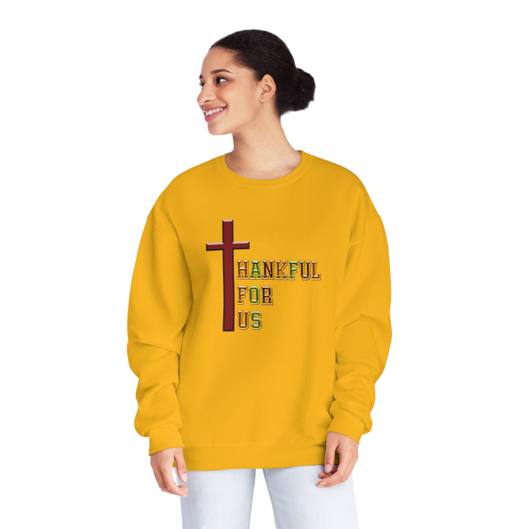 Thankful For Us - Holiday Crewneck Sweatshirt