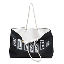 Load image into Gallery viewer, Oversized Weekender Bag (BLESSED)