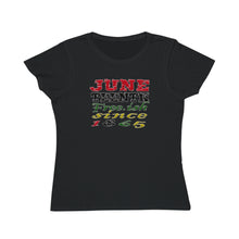 Load image into Gallery viewer, Juneteenth Organic Women's Classic T-Shirt