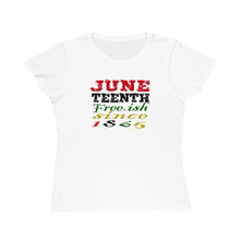 Load image into Gallery viewer, Juneteenth Organic Women's Classic T-Shirt