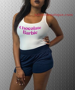 Chocolate Barbie Racerback Tank