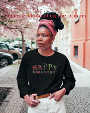 Load image into Gallery viewer, HAPPY KWANZA HOLIDAY SWEATSHIRT