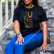 Load image into Gallery viewer, Juneteenth Unisex Tee (B/C)