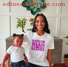 Load image into Gallery viewer, Runs on Hugs &amp; Kisses Mother&#39;s Day T-shirts