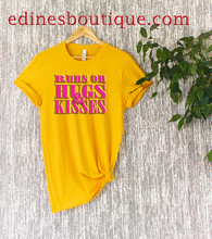 Load image into Gallery viewer, Runs on Hugs &amp; Kisses Mother&#39;s Day T-shirts