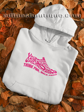 Load image into Gallery viewer, Think Pink Walk Proud - Breast Cancer Awareness Unisex Hoodie