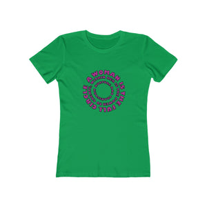 A Woman is the Full Circle -The Boyfriend Tee