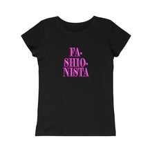 Load image into Gallery viewer, Fashionista Girl&#39;s Logo Tee