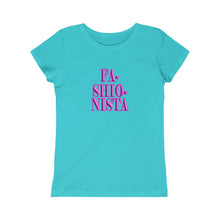 Load image into Gallery viewer, Fashionista Girl&#39;s Logo Tee