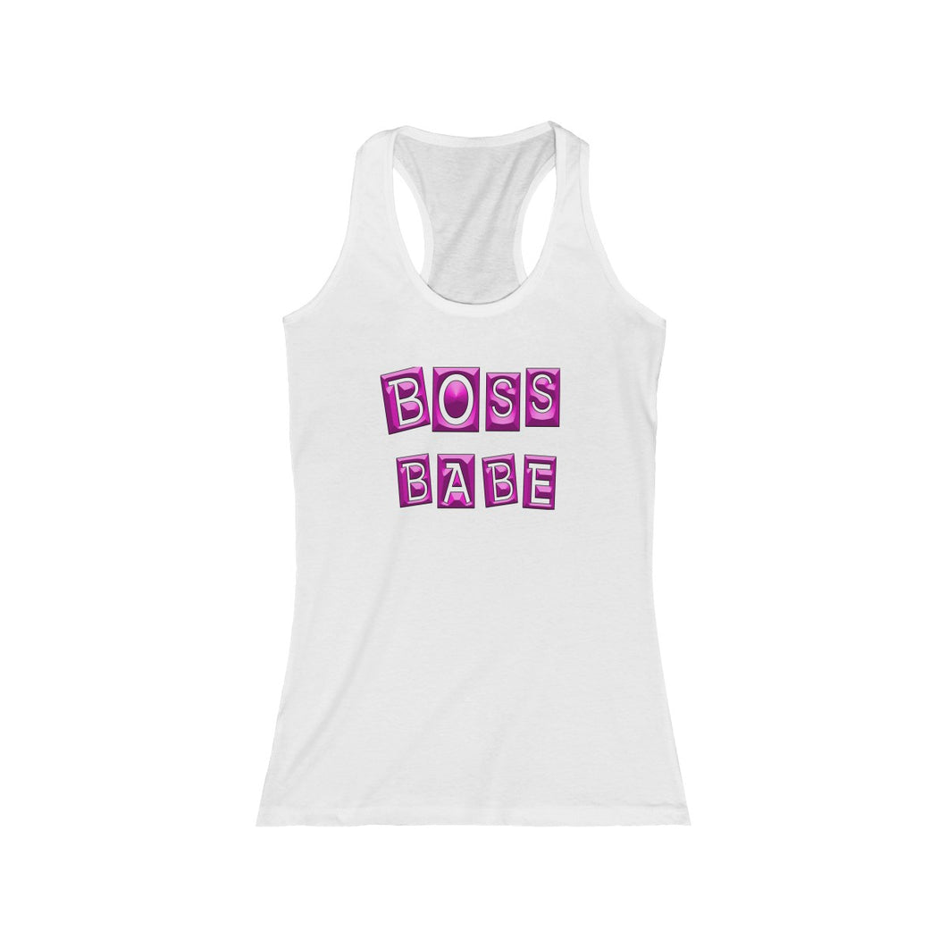 Boss Babe Racerback Tank