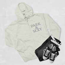 Load image into Gallery viewer, Dark &amp; Sexy Unisex Zip-Up Hoodie