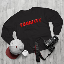 Load image into Gallery viewer, Equality Unisex Crew Neck Sweatshirt, Google, Trendy Sweatshirts