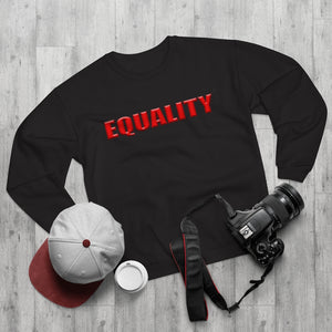 Equality Unisex Crew Neck Sweatshirt, Google, Trendy Sweatshirts