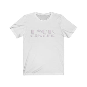 F*ck Cancer Jersey Tee (white logo)