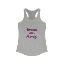 Load image into Gallery viewer, Grown + Sexy Racerback Tank