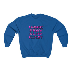 Wake Pray Slay Repeat Sweatshirt