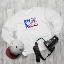 Load image into Gallery viewer, Puerto Rico Logo Crew Neck Sweatshirt, Trendy Sweatshirts, Google