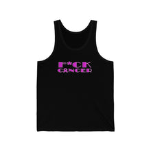 Load image into Gallery viewer, F*ck Cancer Jersey Tank