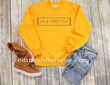 Load image into Gallery viewer, Aries Unisex Sweatshirt google