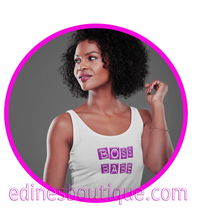 Load image into Gallery viewer, Boss Babe Racerback Tank