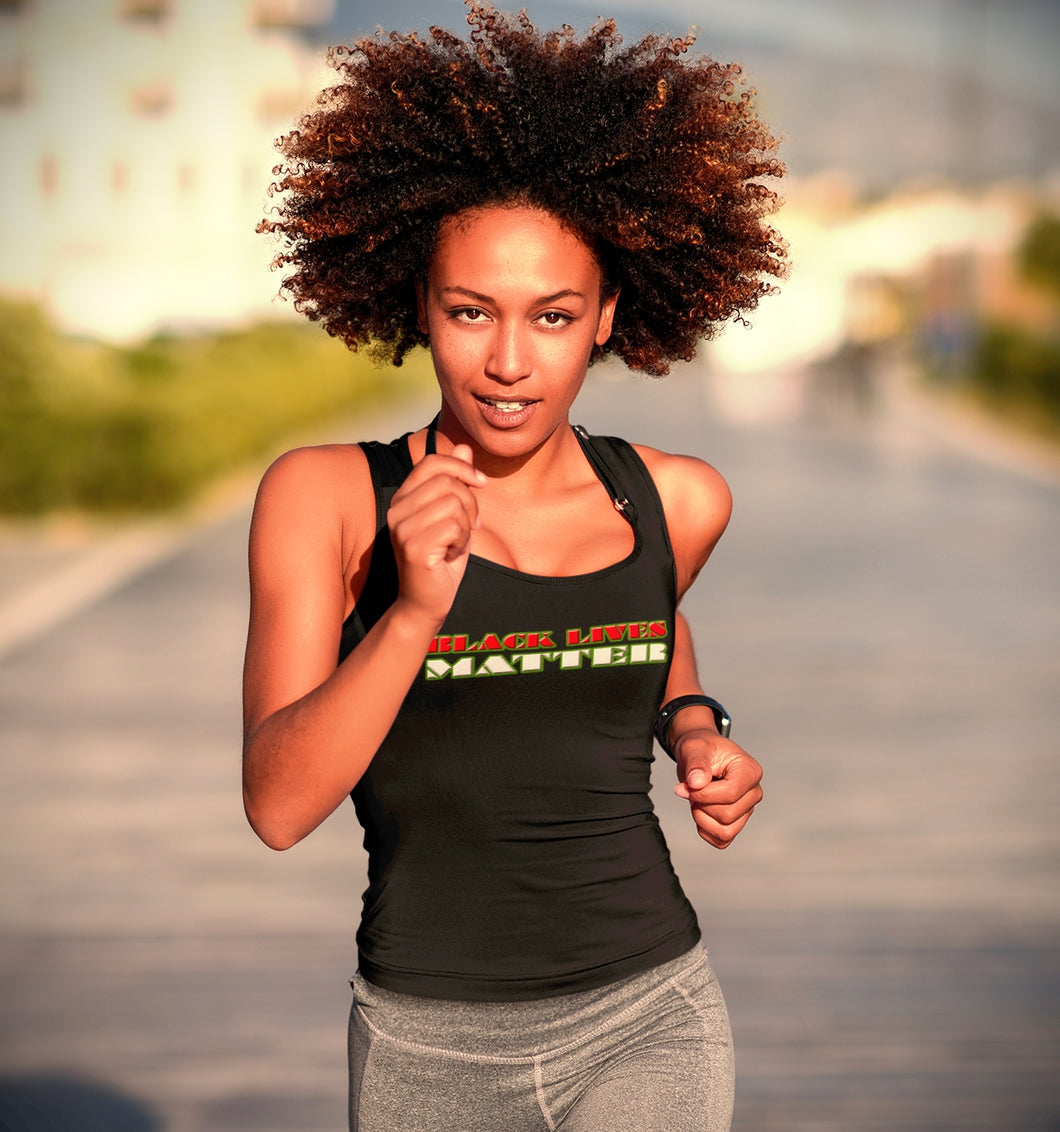 Black Lives Matter Racerback Tank