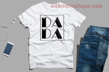 Load image into Gallery viewer, DADA Boxed Logo Father&#39;s Day Tee