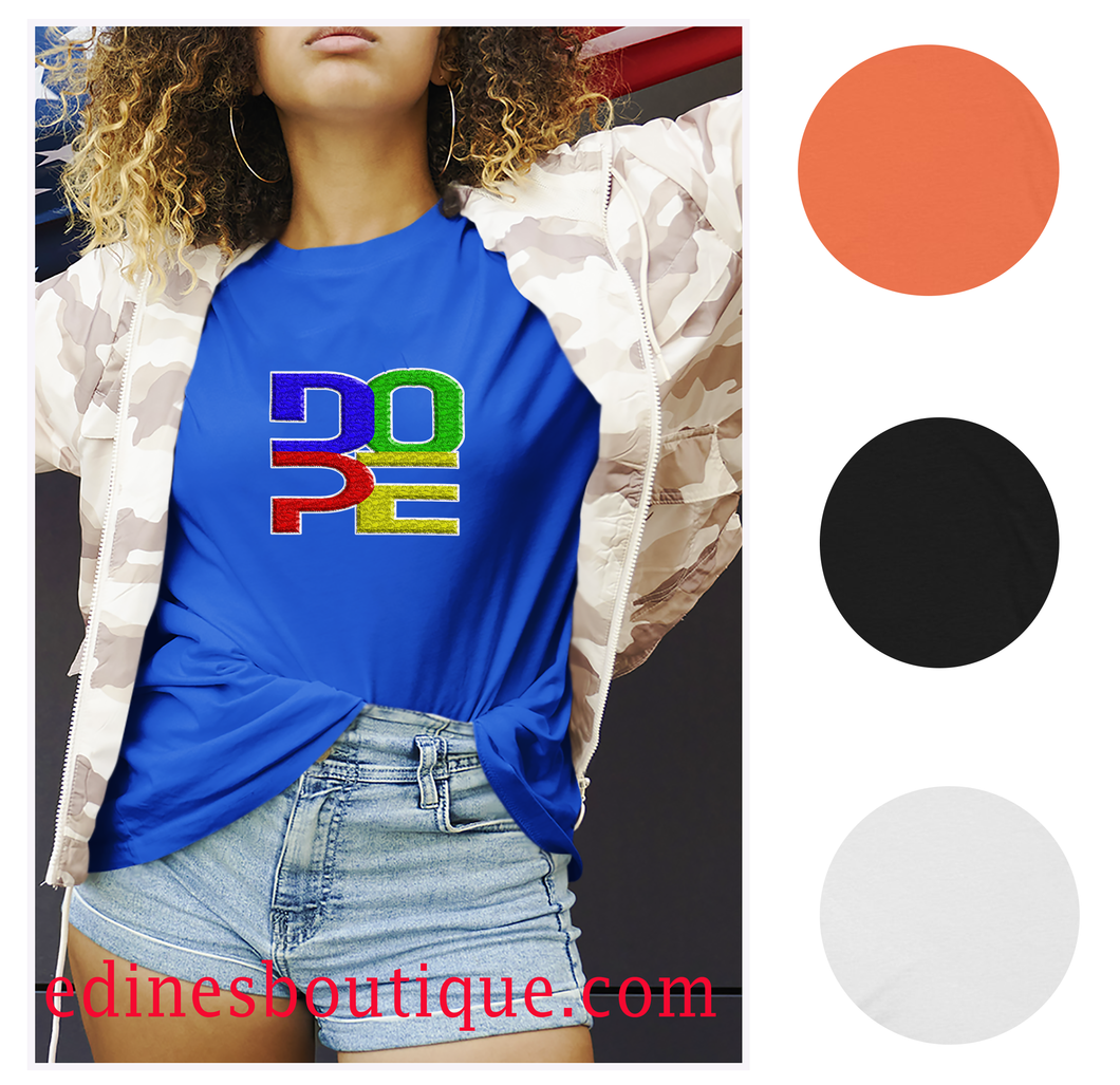 DOPE WOMEN'S TEE, WOMEN'S DOPE TEE