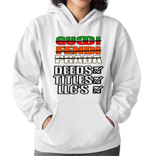 Load image into Gallery viewer, Deed&#39;s, Titles, LLC&#39;s Hoodies