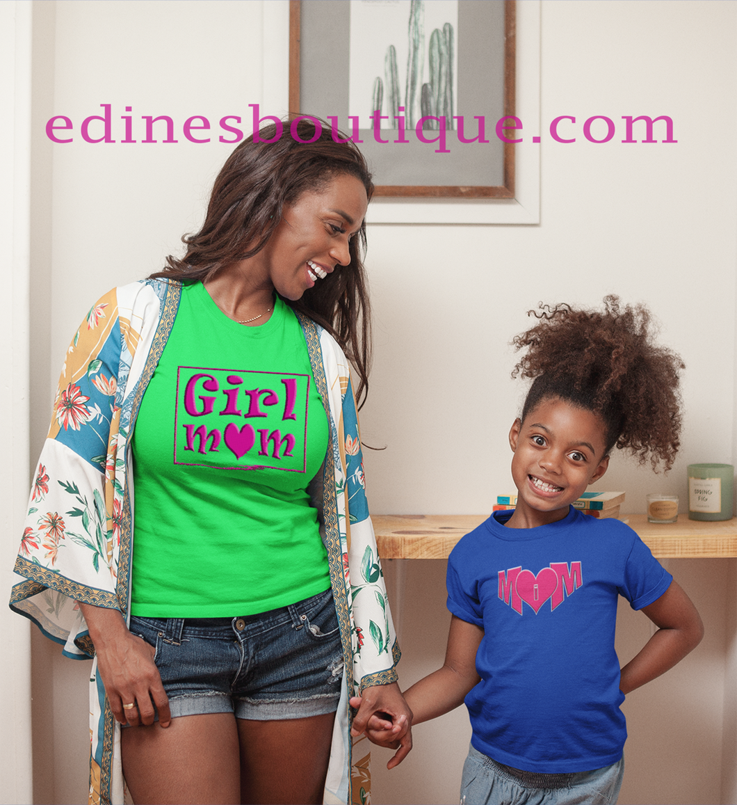 Girl Mom Mother's Day Tee