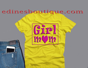 Girl Mom Mother's Day Tee