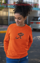 Load image into Gallery viewer, Horus Ankh Crewneck Sweatshirt