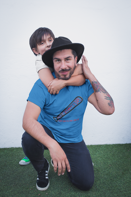 Happy Father's Day Baseball Bat Tee
