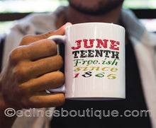 Load image into Gallery viewer, Juneteenth Ceramic Mug