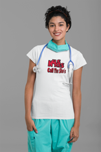 Load image into Gallery viewer, Nurses Call The Shots Cotton Tee