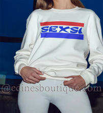 Load image into Gallery viewer, Sexsi Logo Crew Neck Sweatshirt, SEXSI_LOGO_SWEATSHIRT, WOMEN&#39;S SWEATSHIRT, GOOGLE