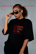 Load image into Gallery viewer, V-DAY WOMEN&#39;S STATUS OVERSIZE TEE, GOOGLE