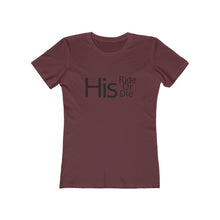 Load image into Gallery viewer, His Ride Or Die - The Boyfriend Tee