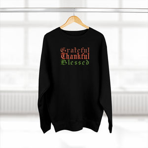 Grateful Thankful Blessed Sweatshirt