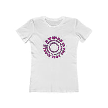 Load image into Gallery viewer, A Woman is the Full Circle -The Boyfriend Tee