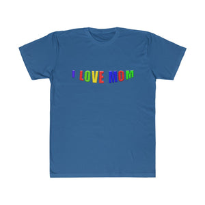 I Love Mom Fitted Tee