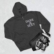 Load image into Gallery viewer, Dark &amp; Sexy Unisex Zip-Up Hoodie