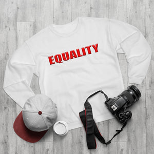 Equality Unisex Crew Neck Sweatshirt