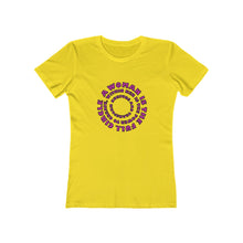 Load image into Gallery viewer, A Woman is the Full Circle -The Boyfriend Tee