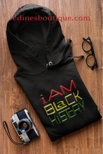 Load image into Gallery viewer, iAM BLACK HISTORY - UNISEX HOODIE