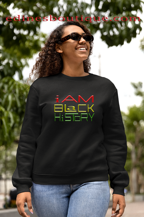 i am Black History Women's Sweatshirt