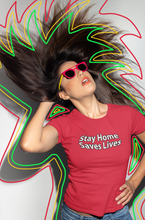 Load image into Gallery viewer, Stay Home Save Lives Classic Tee